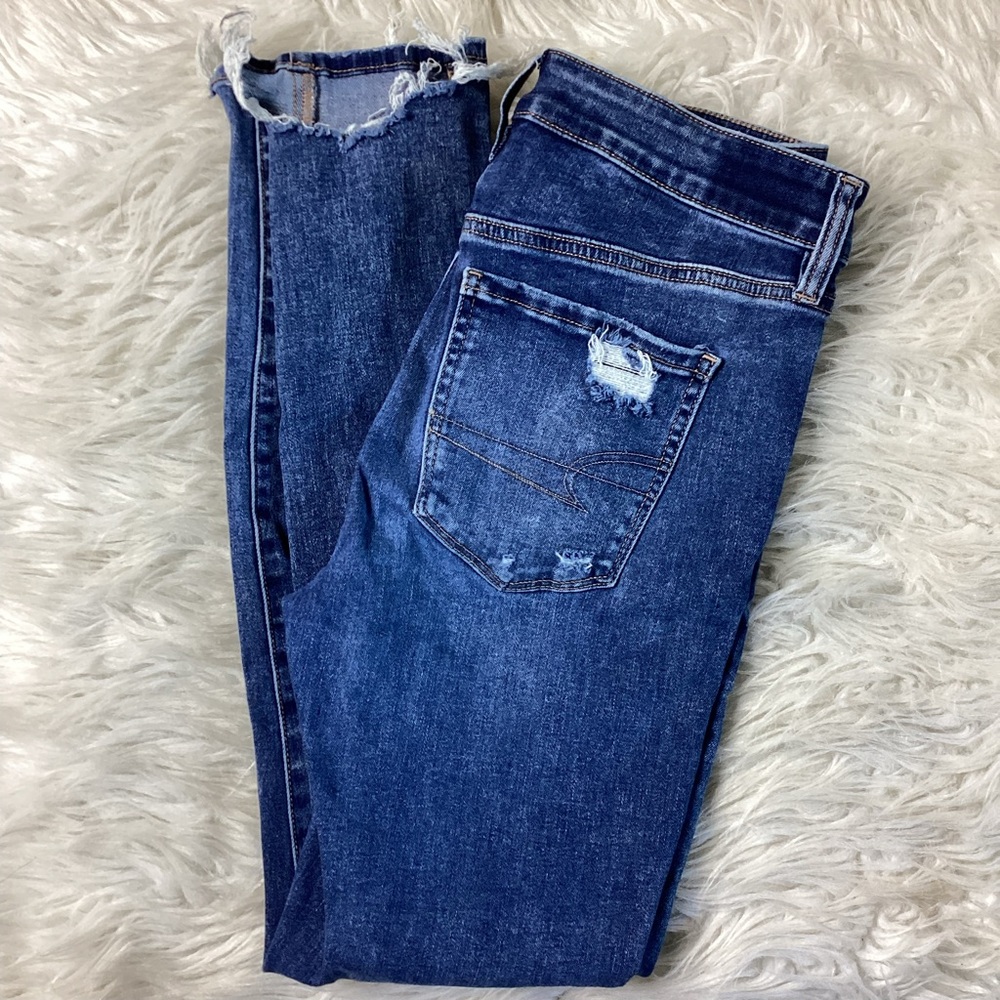 Aeo High Distressed - image 2